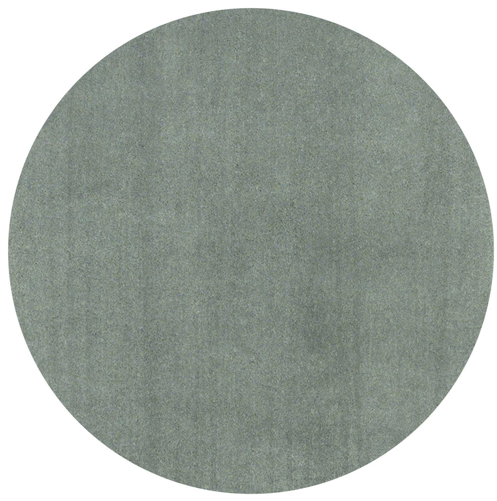 6' Round Polyester Slate Area Rug