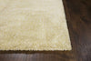 5' x 7' Polyester Yellow Heather Area Rug