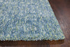 5' x 7' Polyester Seafoam Heather Area Rug