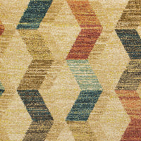 5'3" x 7'7" Polypropelene Sand Area Rug