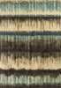 5'3" x 7'7" Polypropelene Sand-Teal Area Rug