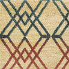 5'3" x 7'7" Polypropelene Brown Area Rug