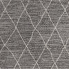 5'3"X 7'7" Polypropelene Grey Area Rug