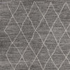 5'3"X 7'7" Polypropelene Grey Area Rug