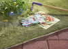 5' x 7' UV-treated Polyester Green Area Rug