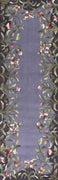 2'6" x 8' Runner Wool Lavender Area Rug