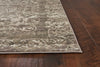 5'3" x 7'7" Polypropelene Taupe Area Rug