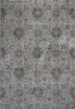 5'3" x 7'7" Viscose Silver Area Rug