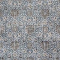 5'3" x 7'7" Viscose Slate Area Rug