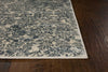 5'3" x 7'7" Viscose Ivory-Blue Area Rug