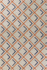 5' x 7' Wool Tangerine-Indigo Area Rug