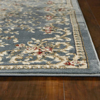 7'10" x 9'10" Polypropelene Slate Blue Area Rug