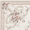 7'10" x 9'10" Polypropelene Ivory Area Rug