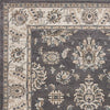 7'10" x 9'10" Polypropelene Grey-Ivory Area Rug