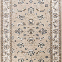 7'10" x 9'10" Polypropelene Beige-Ivory Area Rug