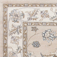 7'10" x 9'10" Polypropelene Beige-Ivory Area Rug