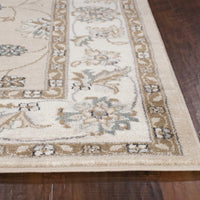 7'10" x 9'10" Polypropelene Beige-Ivory Area Rug