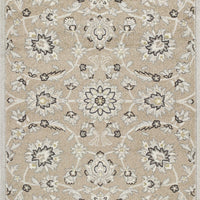 7'7" x 10'10" UV-treated Polypropelene Beige-Grey Area Rug