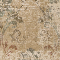 7'7" x 10'10" Polypropelene Champagne Area Rug