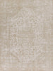 6'7" x 9'6" Polyester Champagne Area Rug