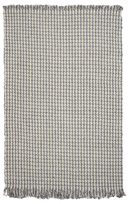 5' x 8' Wool Ivory-Grey Area Rug