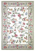 5'3" x 8'3" Wool Ivory Area Rug