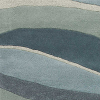 5' x 8' Wool Ocean Area Rug