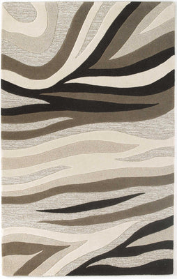 5' x 8' Wool Natural Area Rug