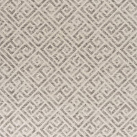 6'7" x 9'6" Polypropelene Taupe Area Rug