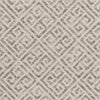 6'7" x 9'6" Polypropelene Taupe Area Rug