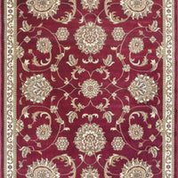 20" x 31" Polypropelene Red Area Rug