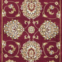 20" x 31" Polypropelene Red Area Rug