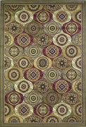 2'3" x 3'3" Polypropelene Multi Area Rug