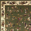 2'3" x 3'3" Polypropelene Sage-Ivory Area Rug