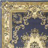 2'3" x 3'3" Polypropelene Blue Area Rug