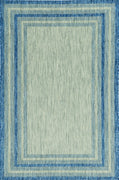 3' x 5' UV Treated Polypropylene Grey or Denim Area Rug