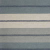 27" X 45" Wool Ivory-Blue Area Rug