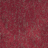 27" X 45" Polyester Red Heather Area Rug