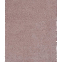 27" X 45" Polyester Rose Pink Area Rug