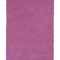 27" X 45" Polyester Hot Pink Area Rug