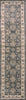 2' x 7'7" Runner Polypropelene Grey-Ivory Area Rug