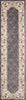 2' x 7'7" Runner Polypropelene Grey-Ivory Area Rug