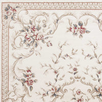 3'3" x 5'3" Polypropelene Ivory Area Rug