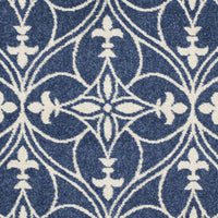 3'3" x 4'11" UV-treated Polypropelene Denim Area Rug