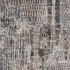 2'2" x 3'7" Viscose Silver Area Rug