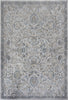 2'2" x 3'7" Viscose Silver-Blue Area Rug