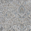 2'2" x 3'7" Viscose Silver-Blue Area Rug