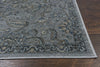 2'2" x 3'7" Viscose Silver-Blue Area Rug