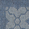 3'3" x 4'11" Polypropelene Blue Area Rug