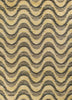 2'7" x 4'11" Polypropelene Grey-Sand Area Rug